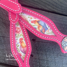Load image into Gallery viewer, Pink Chicken One Ear Headstall