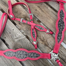 Load image into Gallery viewer, CHANCE TO WIN Checkered Hearts Tack Set Bundle