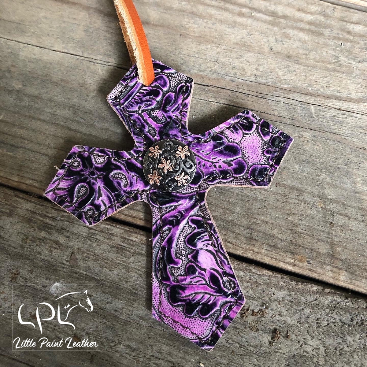 Saddle Cross Little Paint Leather