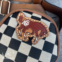 Load image into Gallery viewer, Small Checkered Sling/Crossbody Bag