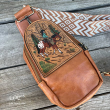Load image into Gallery viewer, Mountain Cowgirl Sling/Crossbody Bag