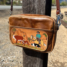 Load image into Gallery viewer, Ranching Cowgirl Toaster Style Bag
