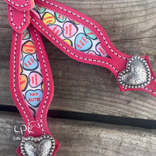 Load image into Gallery viewer, CHANCE TO WIN Conversation Heart Headstall (4 winners!)