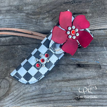 Load image into Gallery viewer, Checkered Hoof Pick Holder