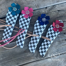 Load image into Gallery viewer, Checkered Hoof Pick Holder