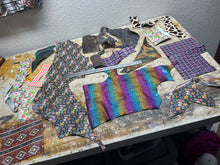 Load image into Gallery viewer, Patterned Leather Big Scrap Box #2