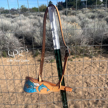 Load image into Gallery viewer, AUCTION Dolphins Tie Down Noseband