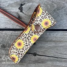 Load image into Gallery viewer, AUCTION Sunflower/Leopard Hoof Pick Holder