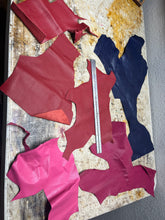 Load image into Gallery viewer, Patterned Leather Big Scrap Box #1