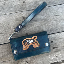 Load image into Gallery viewer, Paint Horse Trifold Wallet & Wristlet
