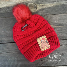 Load image into Gallery viewer, Santa Horse Beanie