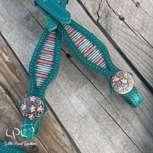 Load image into Gallery viewer, CHANCE TO WIN Teal Embossed Tack Set