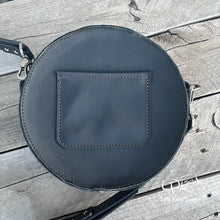 Load image into Gallery viewer, Gold Moon Phase Round Bag **Slight Blemish**