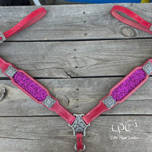 Load image into Gallery viewer, Pink Glitter Breast Collar