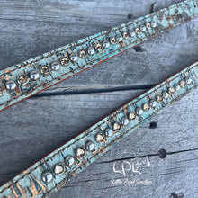 Load image into Gallery viewer, Driftwood Hide Blingy Dog Collars