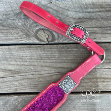 Load image into Gallery viewer, Pink Glitter Breast Collar