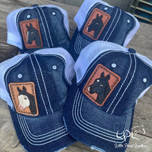 Load image into Gallery viewer, Black Horse Hat