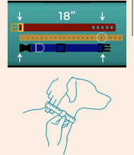 Load image into Gallery viewer, Driftwood Hide Blingy Dog Collars