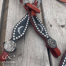 Load image into Gallery viewer, CHANCE TO WIN Silver Moon Phase Tack Set