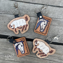Load image into Gallery viewer, Halloween Horse Keychains