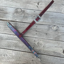 Load image into Gallery viewer, AUCTION Blinged Rio Hide Tie Down Noseband
