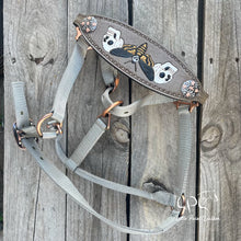 Load image into Gallery viewer, Grey Death Moth Halter