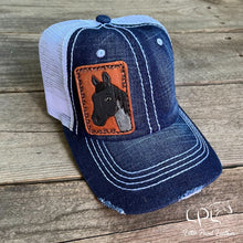Load image into Gallery viewer, Blue Roan Horse Hat
