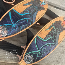 Load image into Gallery viewer, Black Color Shift Dragon Halter