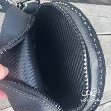 Load image into Gallery viewer, Gold Moon Phase Round Bag **Slight Blemish**