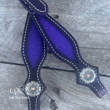 Load image into Gallery viewer, Purple One Ear Headstall