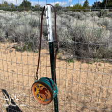Load image into Gallery viewer, Sunflower & Butterfly Moon Horse Mini Round Bag