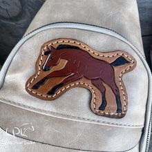 Load image into Gallery viewer, Horse Patch Sling/Crossbody Bag