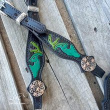 Load image into Gallery viewer, CHANCE TO WIN Black Leather Dinosaur Set
