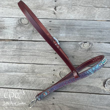 Load image into Gallery viewer, AUCTION Blinged Rio Hide Tie Down Noseband