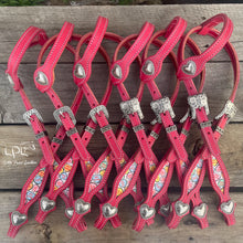 Load image into Gallery viewer, CHANCE TO WIN Conversation Heart Headstall (4 winners!)