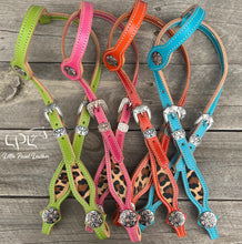 Load image into Gallery viewer, Colorful Leopard Print Headstall