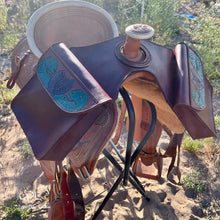Load image into Gallery viewer, Dinosaur Horn Saddle Bags