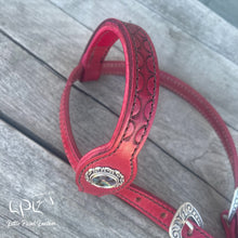 Load image into Gallery viewer, Dark Pink Dolphin One Ear Headstall