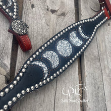 Load image into Gallery viewer, CHANCE TO WIN Silver Moon Phase Tack Set