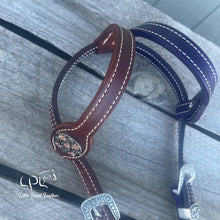 Load image into Gallery viewer, CHANCE TO WIN Brown & Purple Headstall