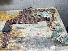 Load image into Gallery viewer, Patterned Leather Big Scrap Box #2
