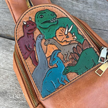 Load image into Gallery viewer, Dinosaur Sling/Crossbody Bag