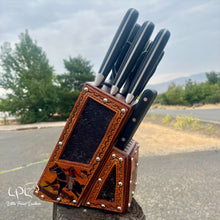 Load image into Gallery viewer, Headless Horseman Knife Block Set