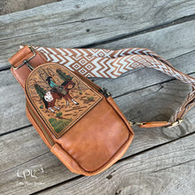 Load image into Gallery viewer, Mountain Cowgirl Sling/Crossbody Bag
