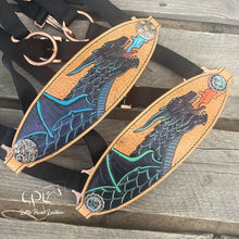 Load image into Gallery viewer, Black Color Shift Dragon Halter