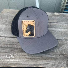 Load image into Gallery viewer, Black Unicorn Hat
