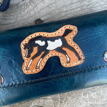 Load image into Gallery viewer, Paint Horse Trifold Wallet & Wristlet
