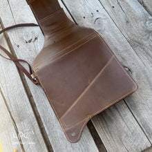 Load image into Gallery viewer, Distressed Turquoise and Sunflower Saddle Bags