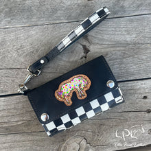 Load image into Gallery viewer, Colorful Appy Trifold Wallet & Wristlet