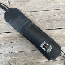 Load image into Gallery viewer, Distressed Black Bottle Holder